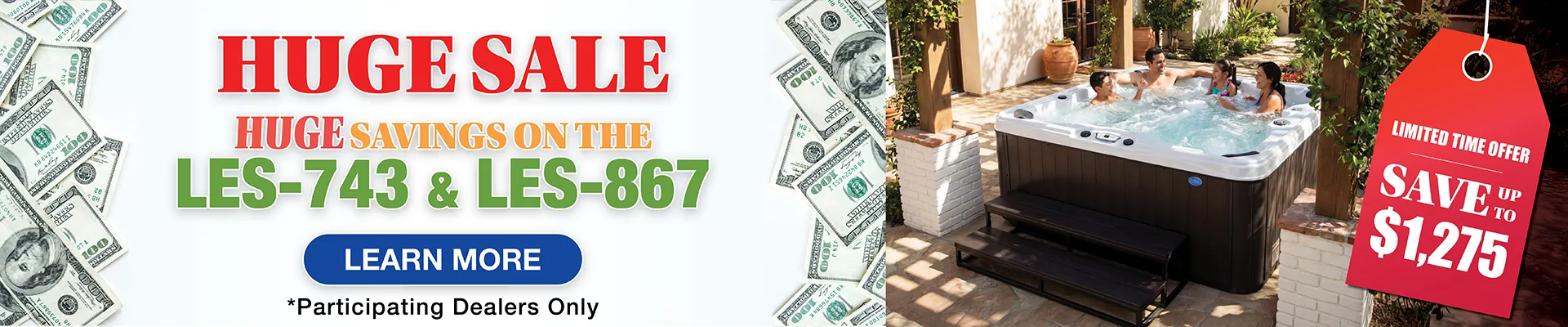 Calspas hot tub being used in a family setting - Penticton